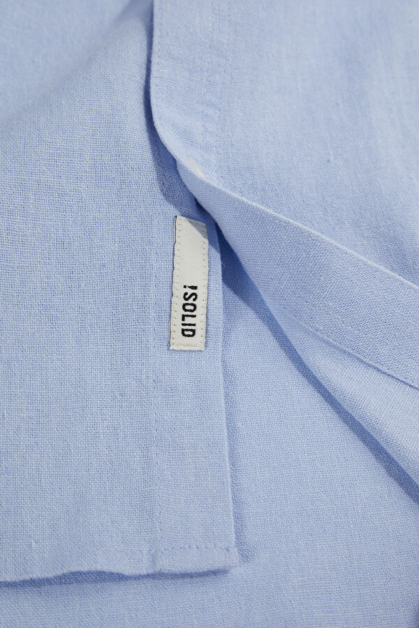 Relax Fit Light Blue Men's Shirt 6