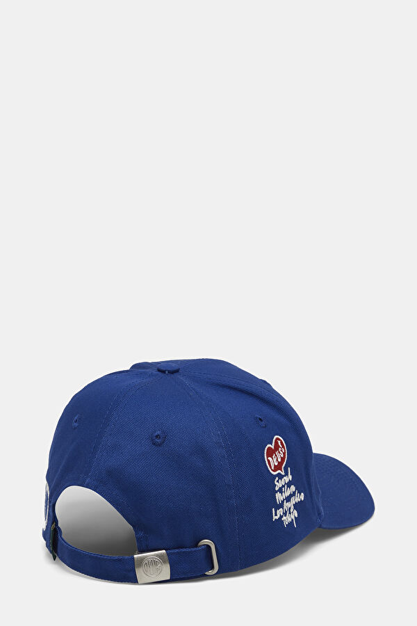 Blue Printed Hat 2