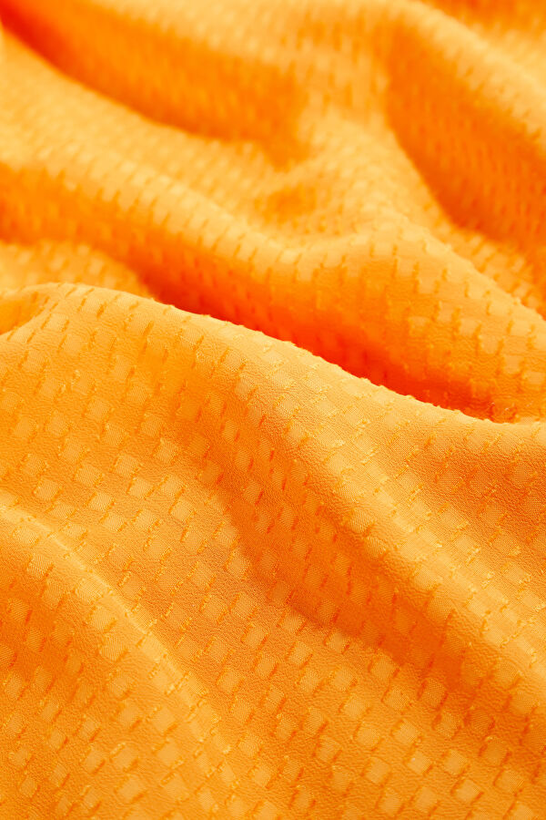 Orange Maxi Women's Dress 5