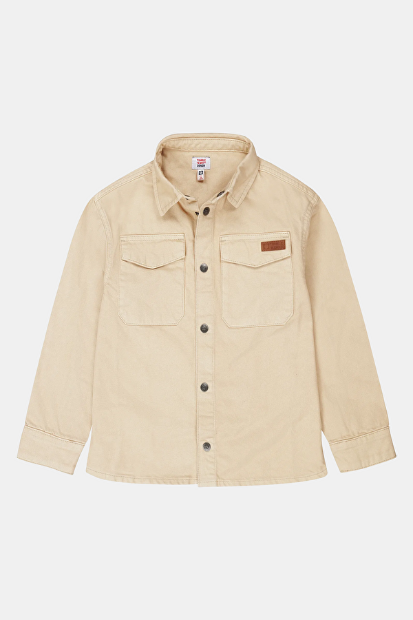 Cream Kids Shirt
