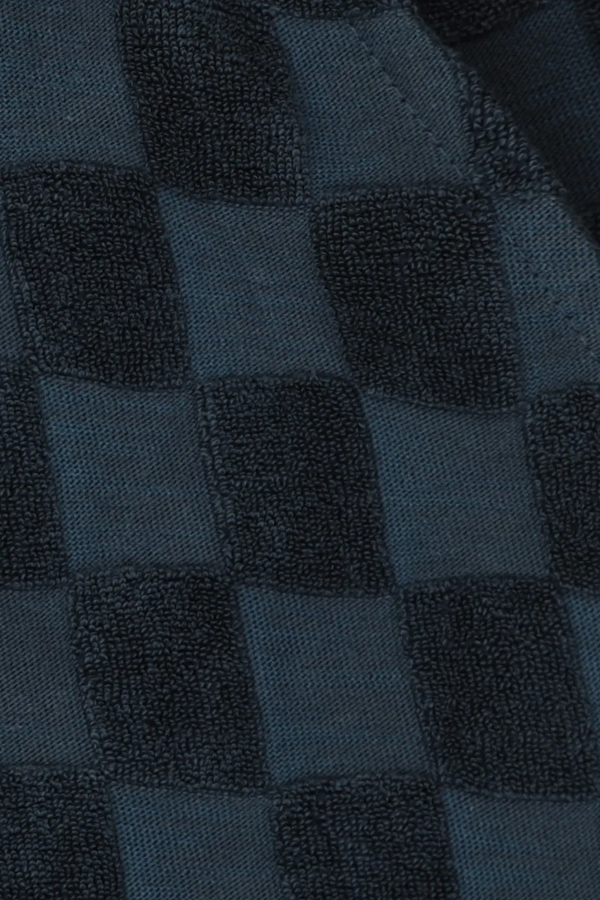 Navy Patterned Kids Shorts 3