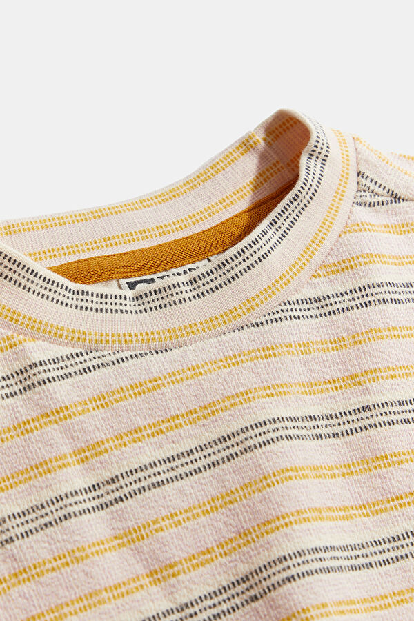 Cream Crew Neck Kids Sweatshirt 3