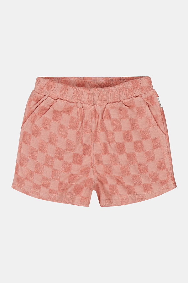 Pink Patterned Shorts