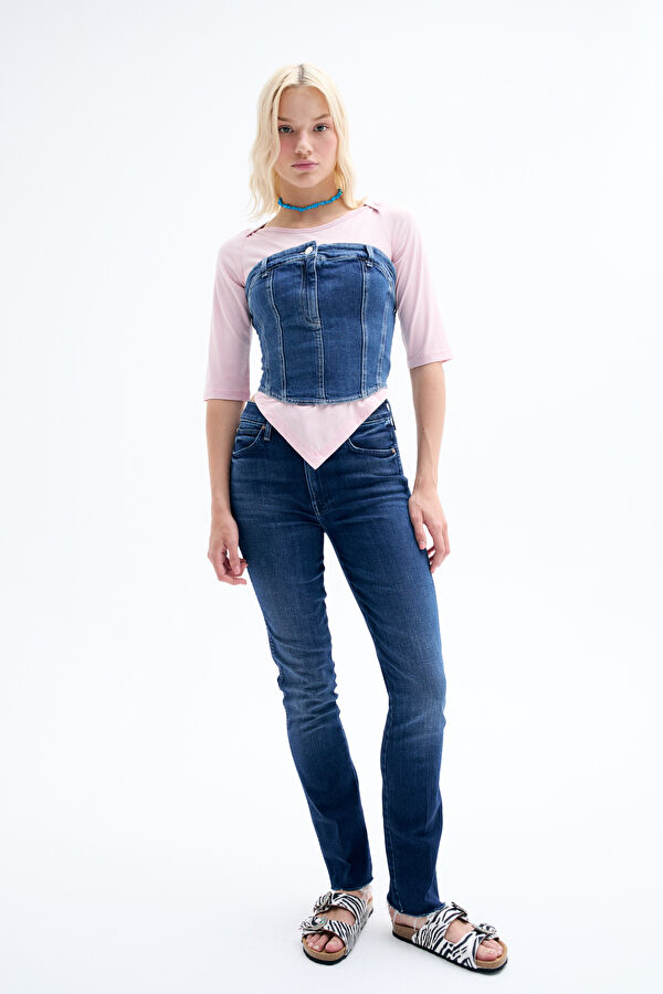 Dark Blue Women's Blouse