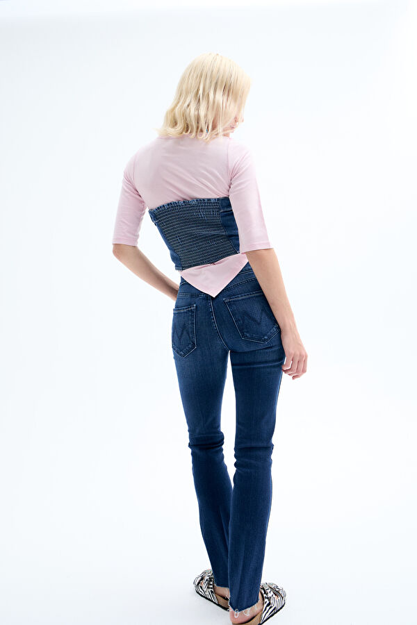 Dark Blue Women's Blouse 2