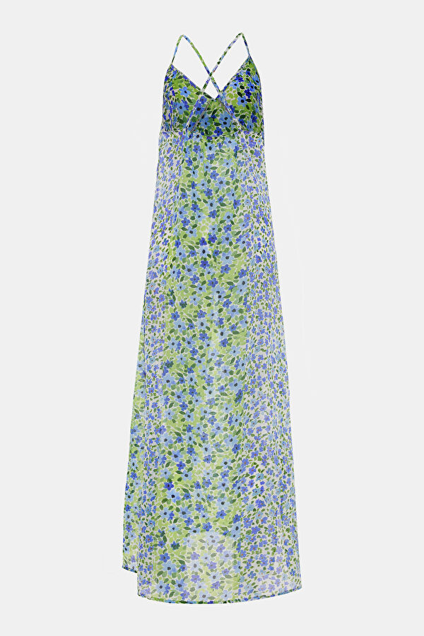 Green Maxi Women's Dress 2