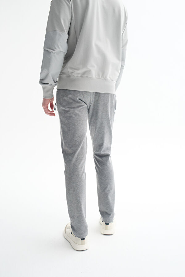 Gri Bisiklet Yaka Sweatshirt 3