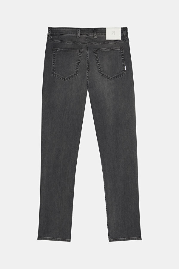 Gri Boru Paça Jean Erkek Pantolon 2