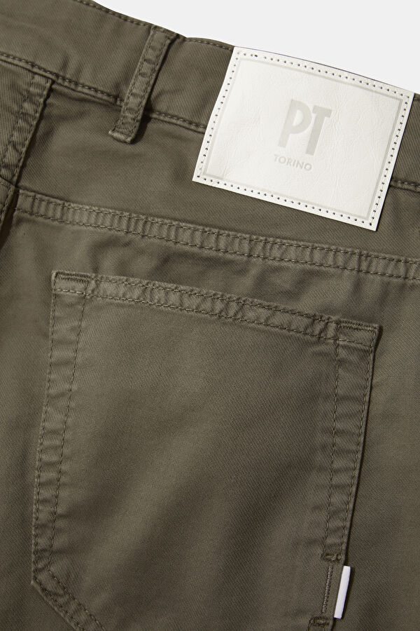 Light Brown Slim-Fit Jeans Men's Trousers 5