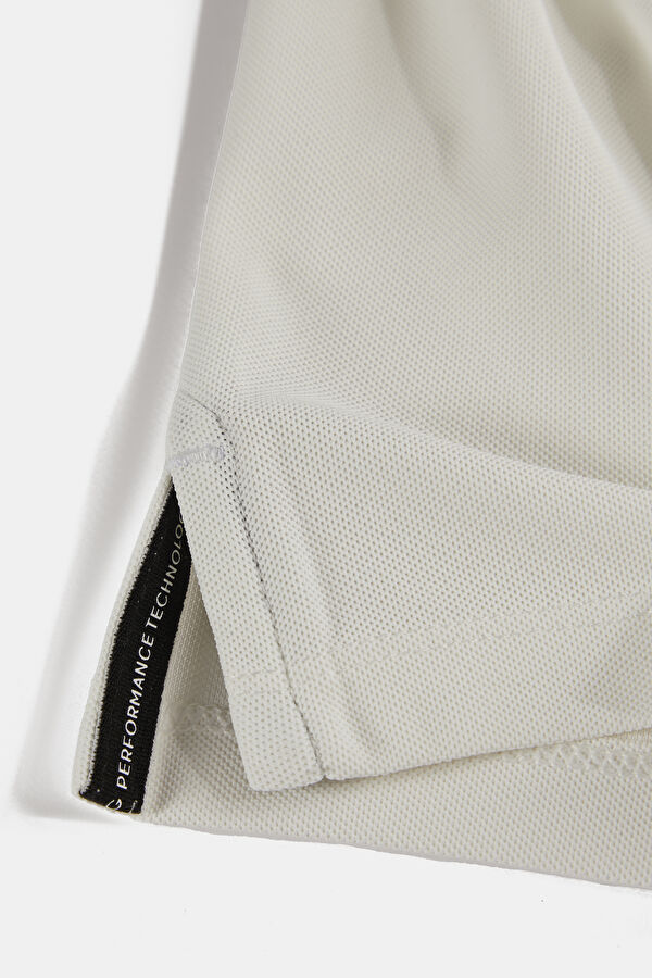 Beyaz Polo Yaka T-Shirt 6