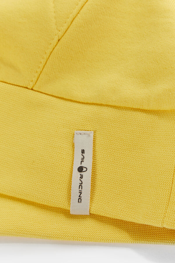 Sarı Kapuşonlu Sweatshirt 5