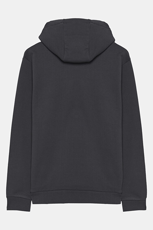 Lacivert Kapuşonlu Sweatshirt 2