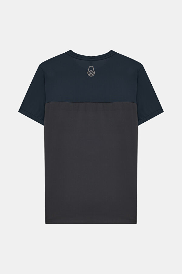 Lacivert Bisiklet Yaka T-Shirt 2