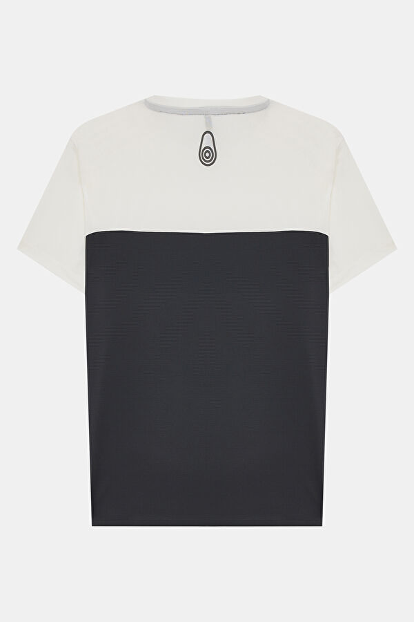 Beyaz Bisiklet Yaka T-Shirt 2