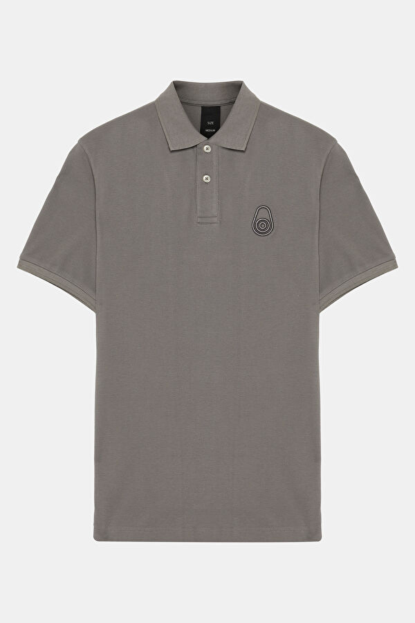 Grey Polo Neck Tshirt