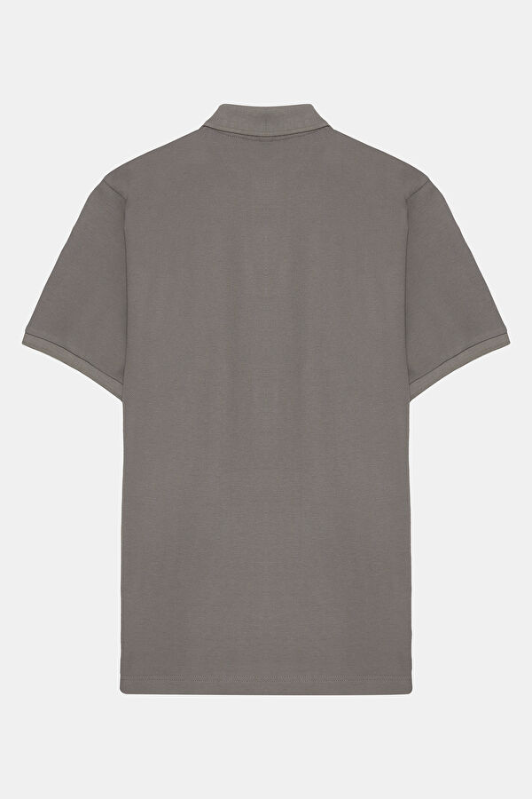 Grey Polo Neck Tshirt 2