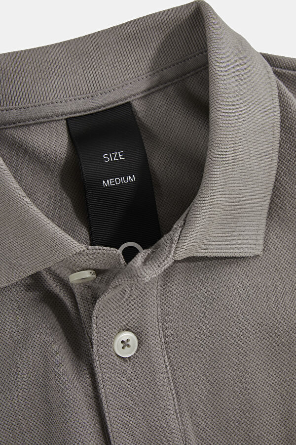 Grey Polo Neck Tshirt 3