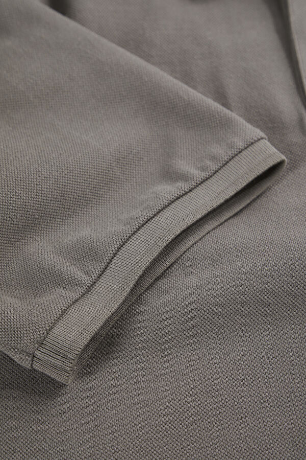 Grey Polo Neck Tshirt 4