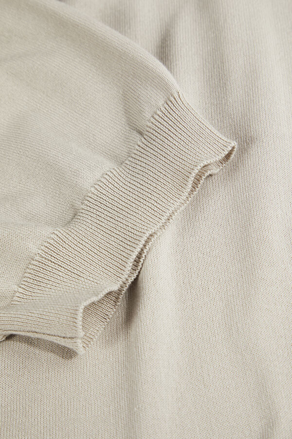 Beige Polo Neck Tshirt 4