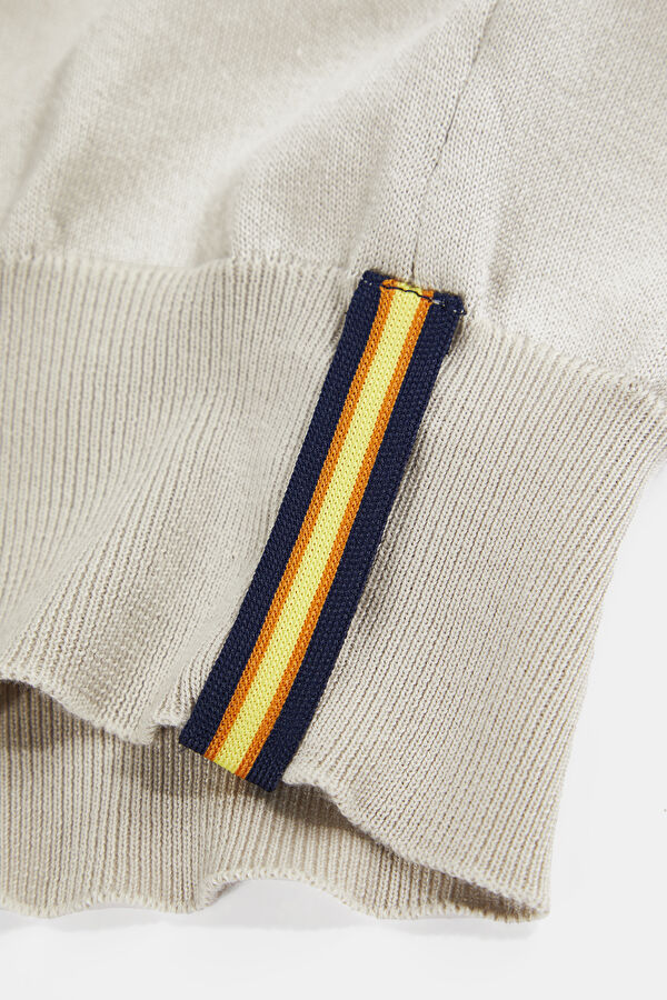 Beige Polo Neck Tshirt 5