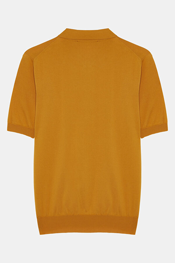 Orange Polo Neck Tshirt 2