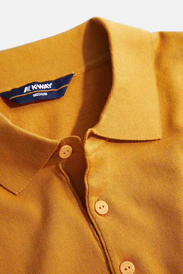 Orange Polo Neck Tshirt 3