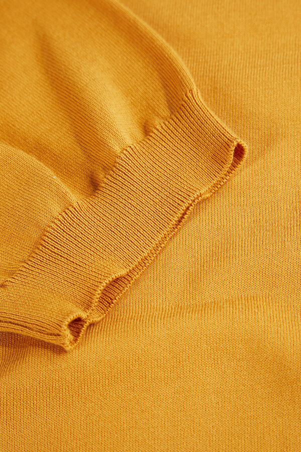 Orange Polo Neck Tshirt 4