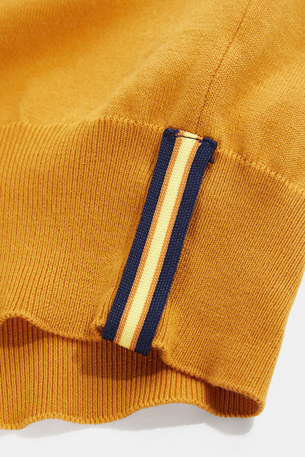 Orange Polo Neck Tshirt 5