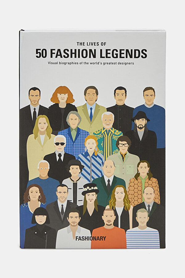 The Lives Of 50 Fashion Legends : Visual