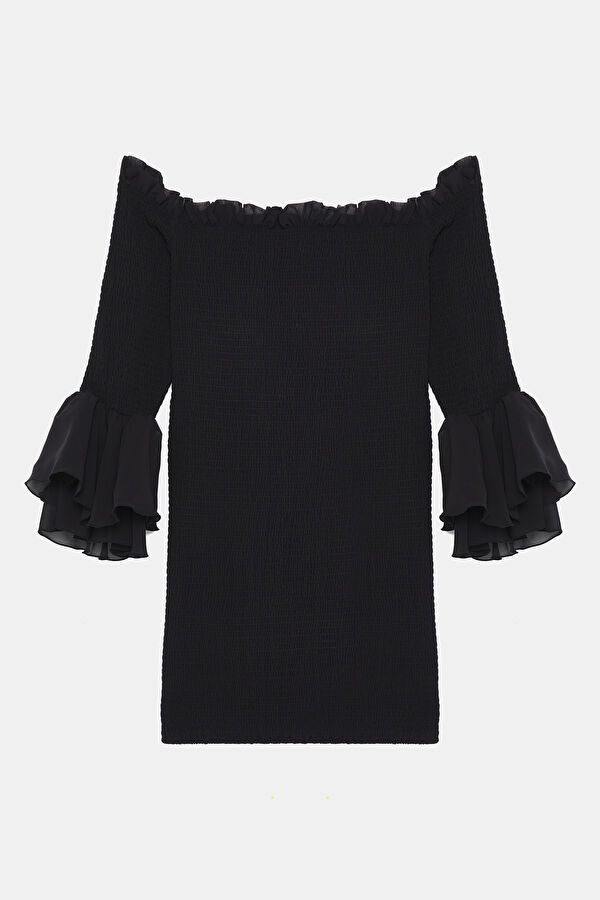 Black Mini Women's Dress 4