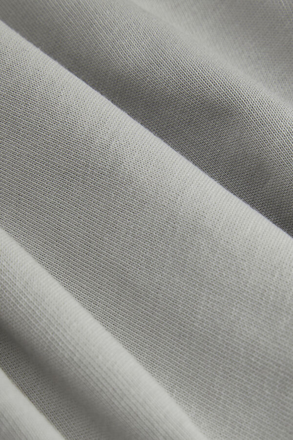 Grey Crew Neck Women's T-Shirt 7