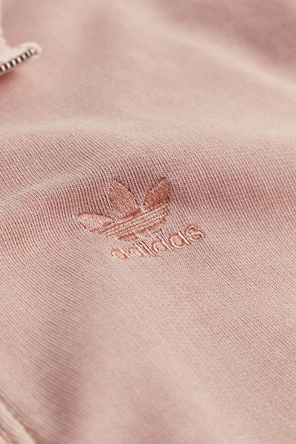 Açık Pembe Dik Yaka Sweatshirt 5