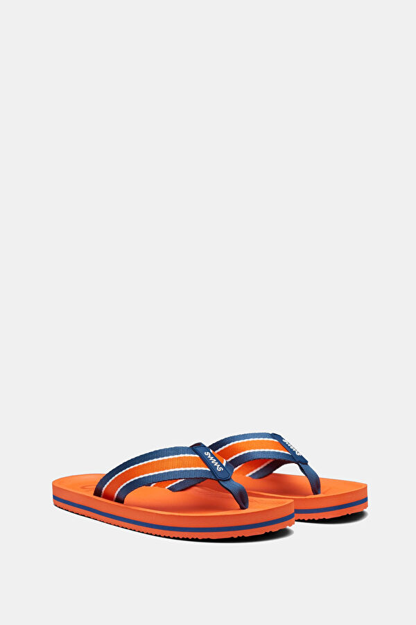 Capri Flip Orange Slippers 2