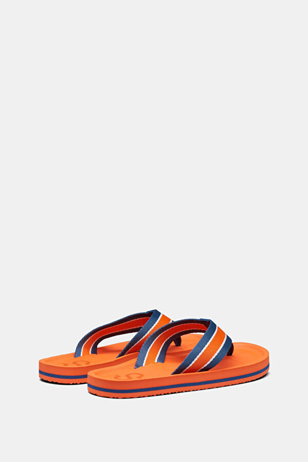 Capri Flip Orange Slippers 4