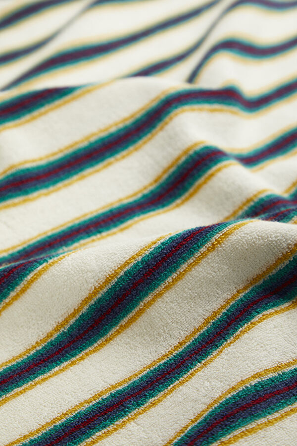 Blue Diagonal Striped Tshirt 4