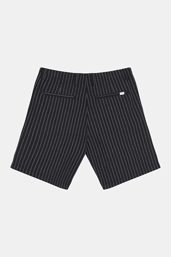 Black Linen Men's Shorts 2