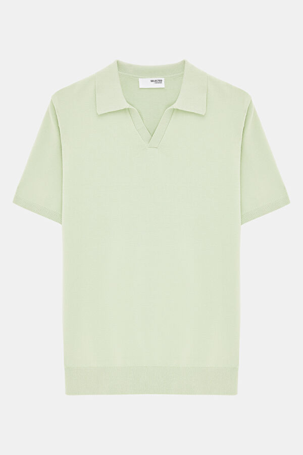 Açık Yeşil Polo Yaka T-Shirt
