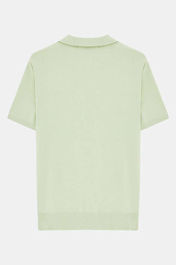 Açık Yeşil Polo Yaka T-Shirt 2