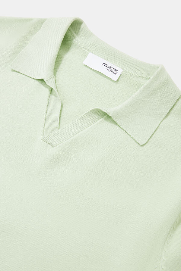 Açık Yeşil Polo Yaka T-Shirt 3