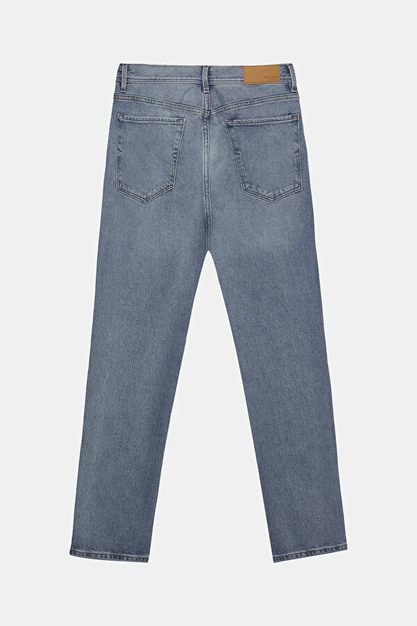 Açık Mavi Dar Paça Jean Erkek Pantolon 2