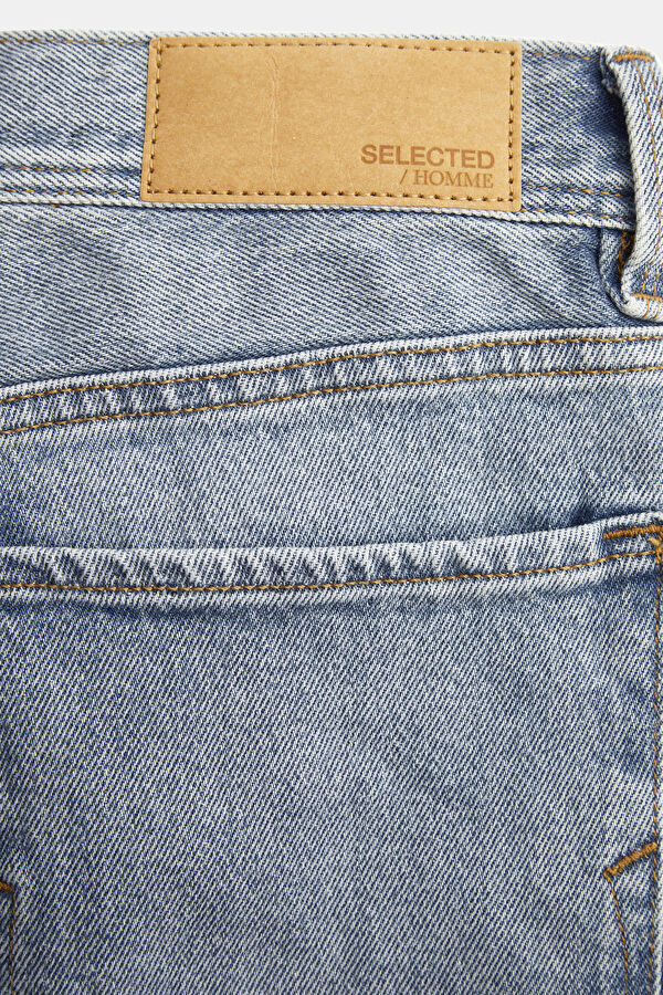 Açık Mavi Dar Paça Jean Erkek Pantolon 5