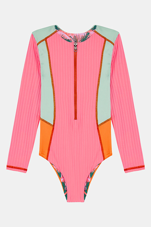 Pembe Desenli Mayo
