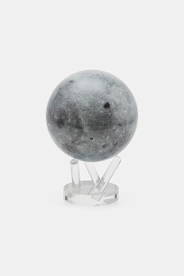 6" Moon Mova Globe With Base