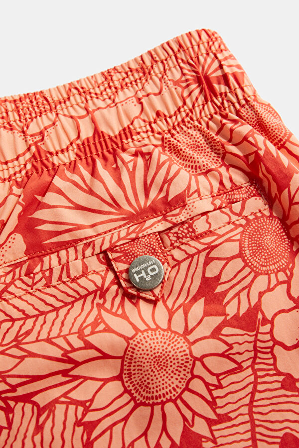 Kırmızı Desenli Mayo 5