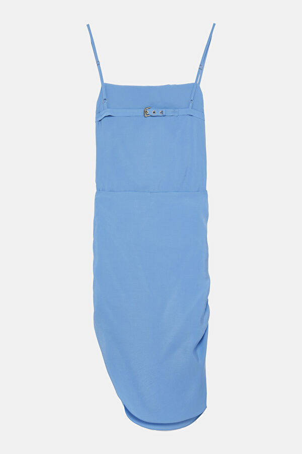Blue Short Women's Dress 2