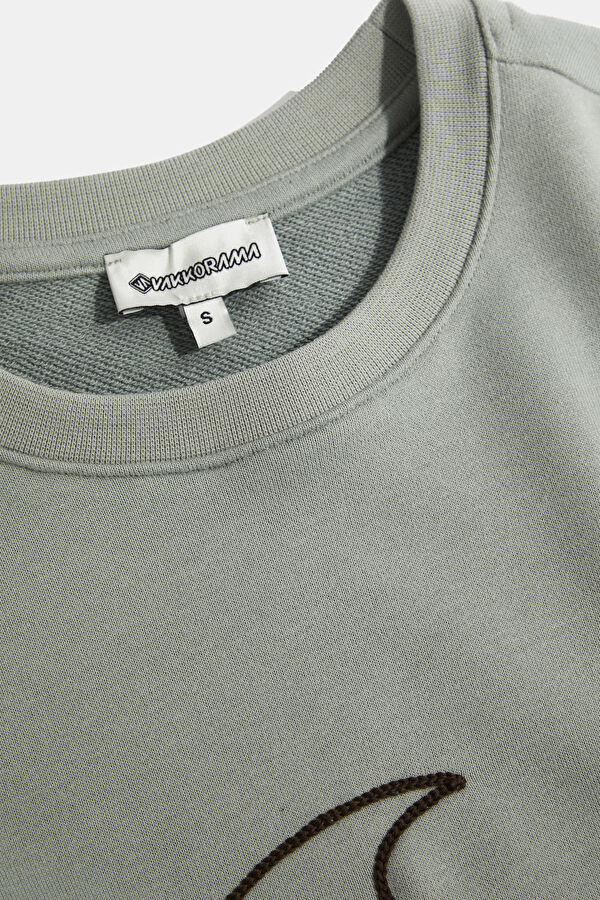 Mavi Bisiklet Yaka Kadın Sweatshirt 3