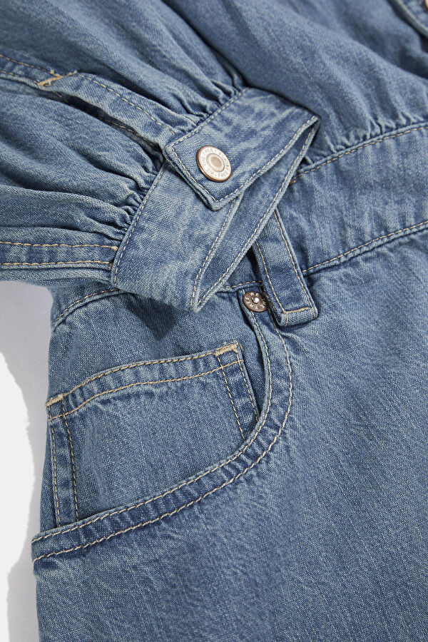 Mavi Denim Kadın Tulum 4