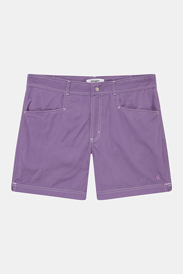 Lilac Elastic Men's Swimsuit