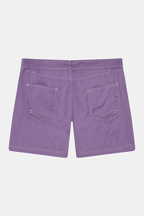 Lilac Elastic Men's Swimsuit 2