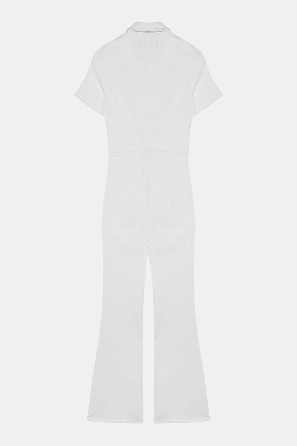 Jayde Flare White Jumpsuit 2